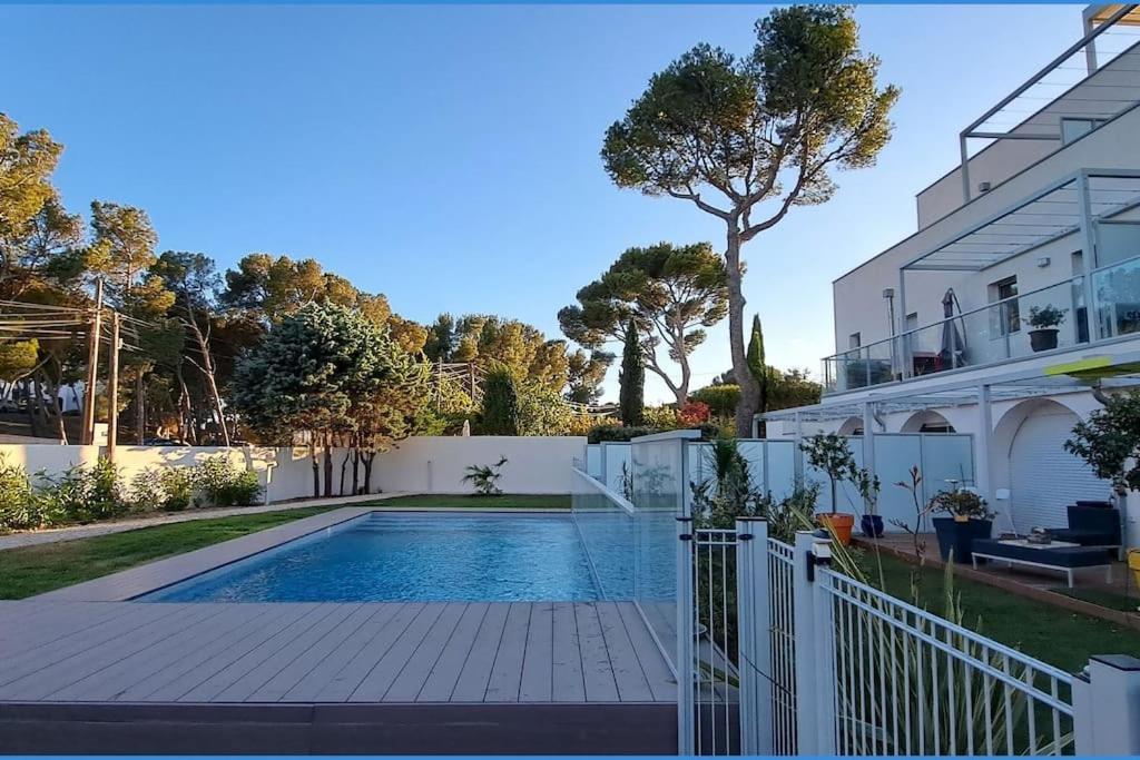 Magnifique T2 - Les Pieds Dans L'Eau Piscine/Plage Carry-le-Rouet Exterior photo
